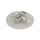 Applique ronde Ø 20 cm petit métal beige 2x G9 indirect