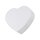 Lampe pour chambre denfant Blanc L : 42 cm Tissu 2x E27 Coeur