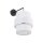 Applique murale avec interrupteur Tissu Métal Blanc Noir E27 GREET