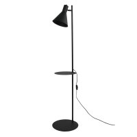 Lampadaire avec support E27 abat-jour réglable...