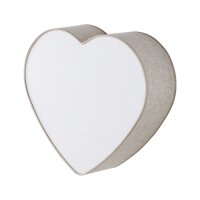 Lampe de chambre denfant Plafond Lin Cœur L : 42 cm...