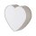 Lampe de chambre denfant Plafond Lin Cœur L : 42 cm Beige 2x E27