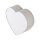 Lampe de chambre denfant Plafond Lin Cœur L : 42 cm Beige 2x E27