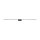 Applique murale LED Blanc 100 cm de long indirect 3000 K métal