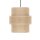 Suspension Jute Métal Ø 20 cm E27 Design Boho GREET