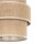Suspension Jute Métal Ø 20 cm E27 Design Boho GREET