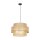 Suspension Jute ronde Ø 50 cm H : max. 110 cm 3x E27 Boho