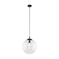 Lampe à suspendre en verre ronde Ø 35 cm H...
