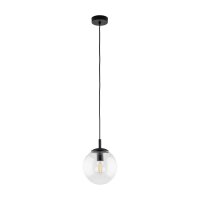 Lampe à suspendre verre métal Ø 30...