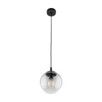 Lampe à suspendre verre métal Ø 30...