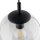 Lampe à suspendre verre métal Ø 30 cm rond E27 sphère H : max. 1,7 m
