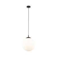 Lampe à suspendre Blanc Noir Ø 35 cm E27...