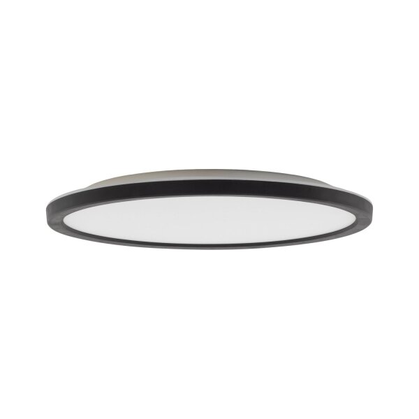 Lampe LED de salle de bain à intensité variable 3 modes déclairage IP54 ronde Ø 30 cm