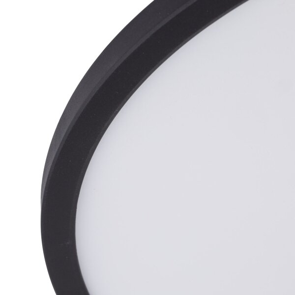 Plafonnier LED salle de bain dimmable IP54 Ø 40 cm rond 3 modes déclairage
