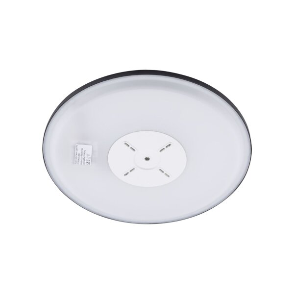 Plafonnier LED salle de bain dimmable IP54 Ø 40 cm rond 3 modes déclairage