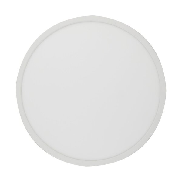 Lampe de salle de bain LED Variateur 3 modes déclairage IP54 ronde Ø 50 cm Blanc