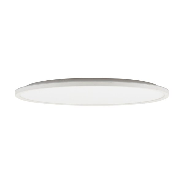 Lampe de salle de bain LED Variateur 3 modes déclairage IP54 ronde Ø 50 cm Blanc