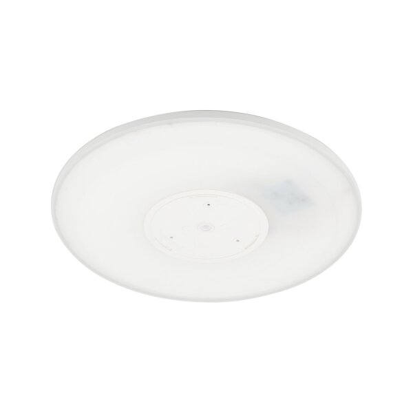 Lampe de salle de bain LED Variateur 3 modes déclairage IP54 ronde Ø 50 cm Blanc