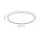 Lampe de salle de bain LED Variateur 3 modes déclairage IP54 ronde Ø 50 cm Blanc