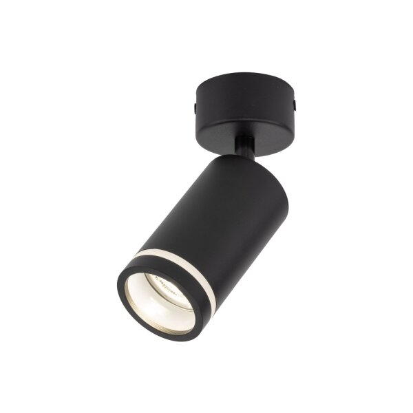 Plafonnier métal GU10 Ø 5,5 cm H : 13,5 cm orientable