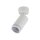 Plafonnier blanc Ø 5,5 cm H : max. 13,5 cm GU10 Métal