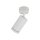 Plafonnier blanc Ø 5,5 cm H : max. 13,5 cm GU10 Métal