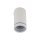Plafonnier blanc Ø 5,5 cm H : max. 13,5 cm GU10 Métal