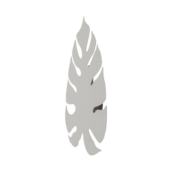 Applique blanche lumière indirecte métal H : 54 cm 4x G9 feuille