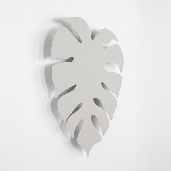 Applique blanche lumière indirecte métal H : 54 cm 4x G9 feuille