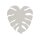 Applique blanche lumière indirecte métal H : 54 cm 4x G9 feuille