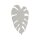 Applique blanche lumière indirecte métal H : 54 cm 4x G9 feuille