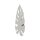 Applique blanche lumière indirecte métal H : 54 cm 4x G9 feuille