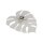 Applique blanche lumière indirecte métal H : 54 cm 4x G9 feuille