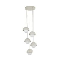 Lampe à suspendre métal verre G9 H : max....