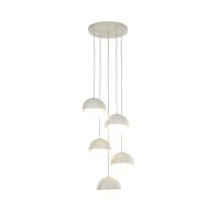 Lampe à suspendre métal verre G9 H : max....
