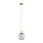 Lampe à suspendre verre Abat-jour sphérique Ø 14 cm rond en or G9