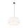 Suspension Tissu Blanc Ø 50 cm H : max. 160 cm 3x E27