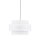 Suspension Tissu Blanc Ø 50 cm H : max. 160 cm 3x E27