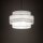 Suspension Tissu Blanc Ø 50 cm H : max. 160 cm 3x E27
