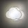 Chambre denfant Lampe nuage Beige Blanc Lin L : 43 cm 2x E27