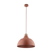 Lampe à suspendre métal bois Ø 34 cm...
