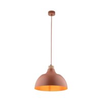 Lampe à suspendre métal bois Ø 34 cm...