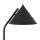 Lampadaire Noir Métal 145 cm petit E27 Rétro CODY