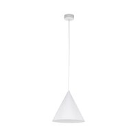 Suspension Blanc M&eacute;tal &Oslash; 25 cm H : max. 160...
