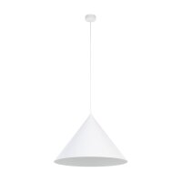 Lampe &agrave; suspendre m&eacute;tal blanc &Oslash; 50...