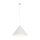 Lampe à suspendre métal blanc Ø 50 cm H : max. 170 cm E27 Retro