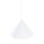 Lampe à suspendre métal blanc Ø 50 cm H : max. 170 cm E27 Retro
