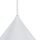 Lampe à suspendre métal blanc Ø 50 cm H : max. 170 cm E27 Retro