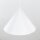 Lampe à suspendre métal blanc Ø 50 cm H : max. 170 cm E27 Retro