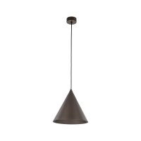 Lampe à suspendre métal brun H : max. 1,6 m...